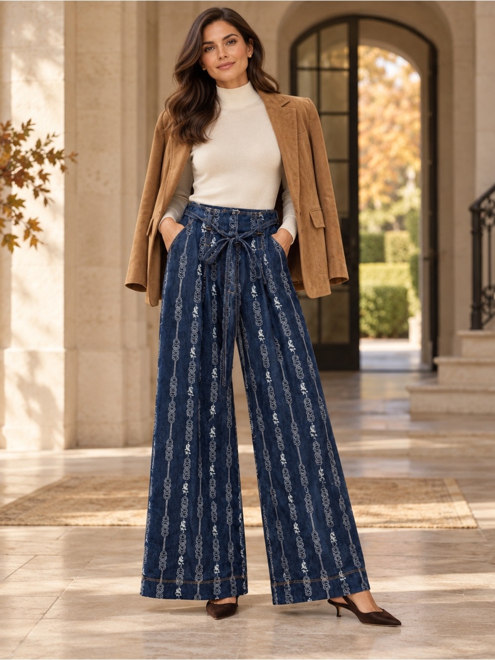 Tory Burch Indigo Denim Jeans